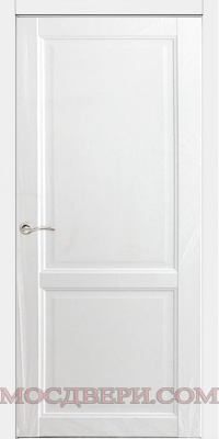 Межкомнатная дверь Белла-2 глухая цвет белый